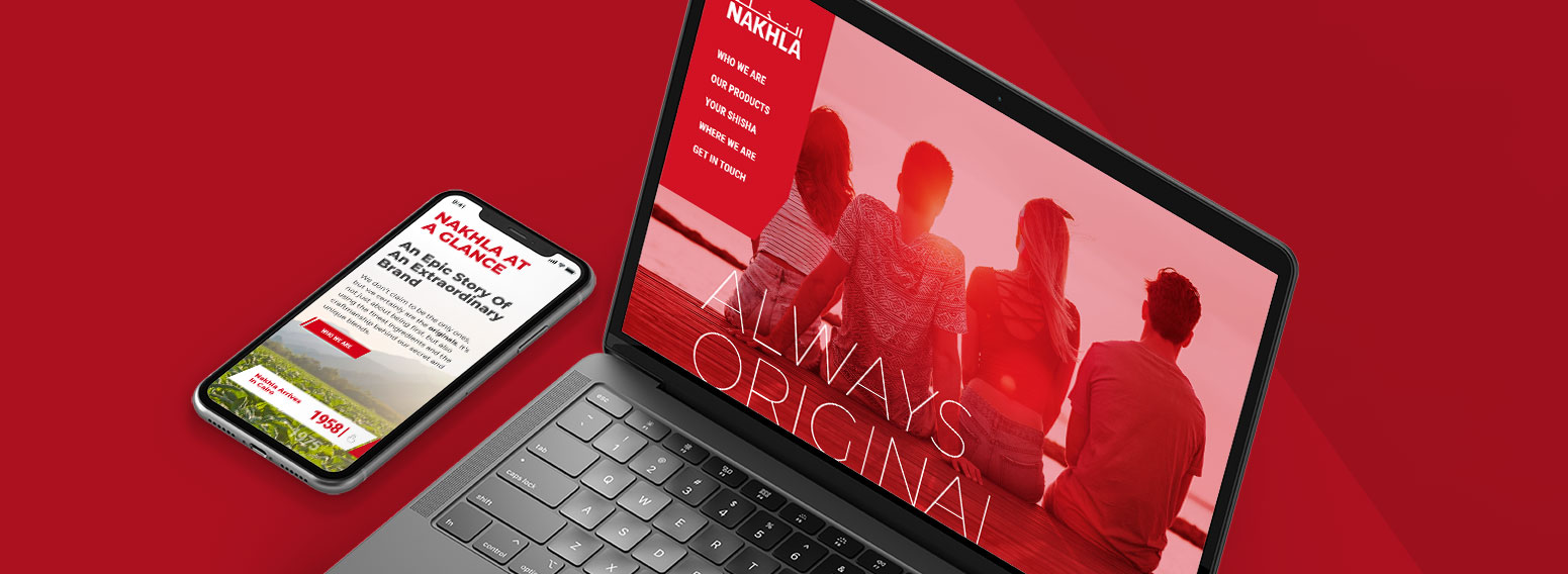 Nakhla – Website Design & Development For Leading Tobacco Brand